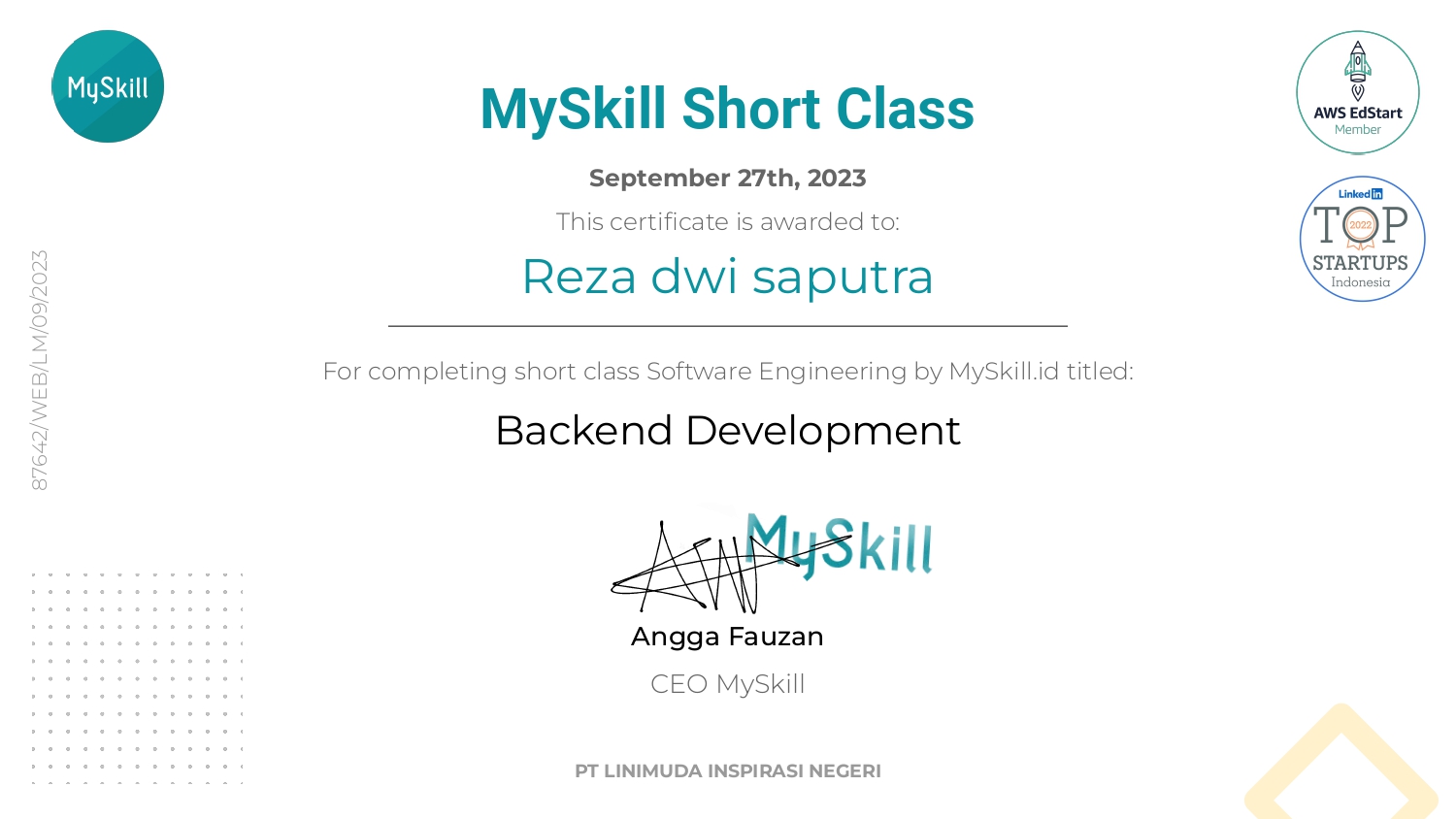 Certification 5